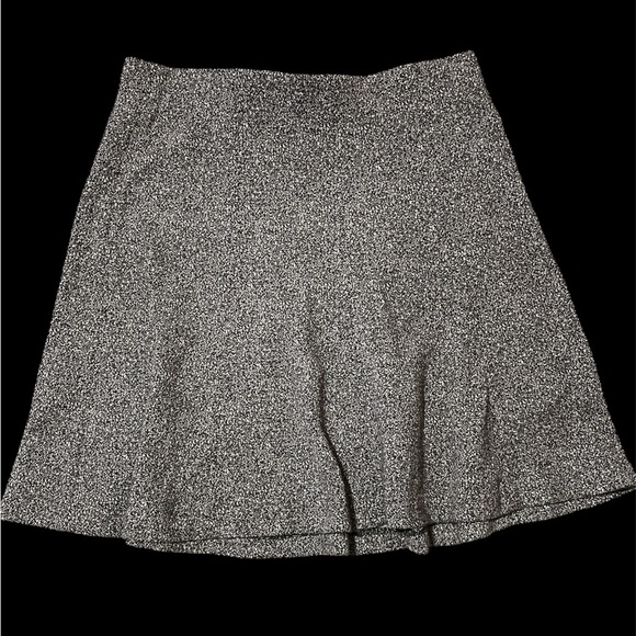 LOFT Womens Skirt Petite Black Textured Mini Everyday Office wear - Picture 1 of 6